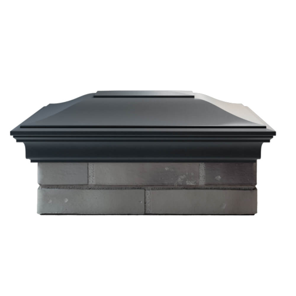 Колпак Zking Монблан Серый на столб 2х1.5 кирпича (515х385мм) в Северске фото