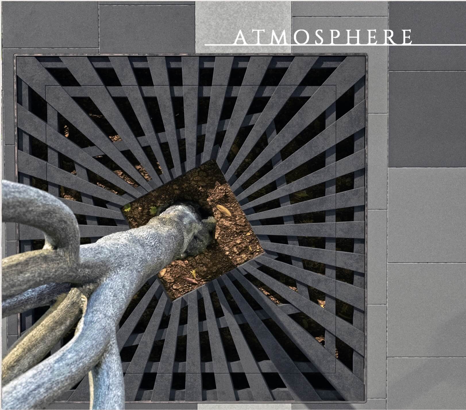 Приствольная решетка для дерева ZKING ATMOSPHERE 1.2х1.2м Черная в Северске фото