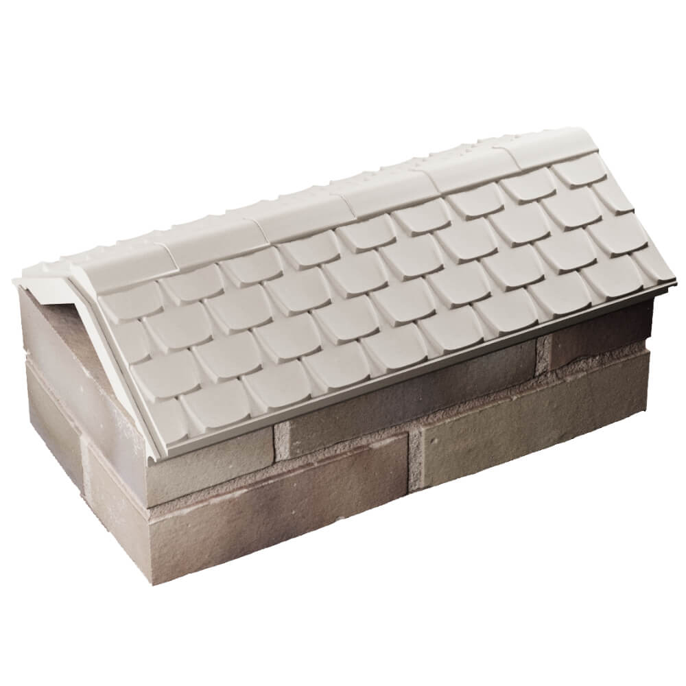 Парапет Zking Эльбрус Бежевый с посадкой на 1 кирпич (255мм) в Северске фото