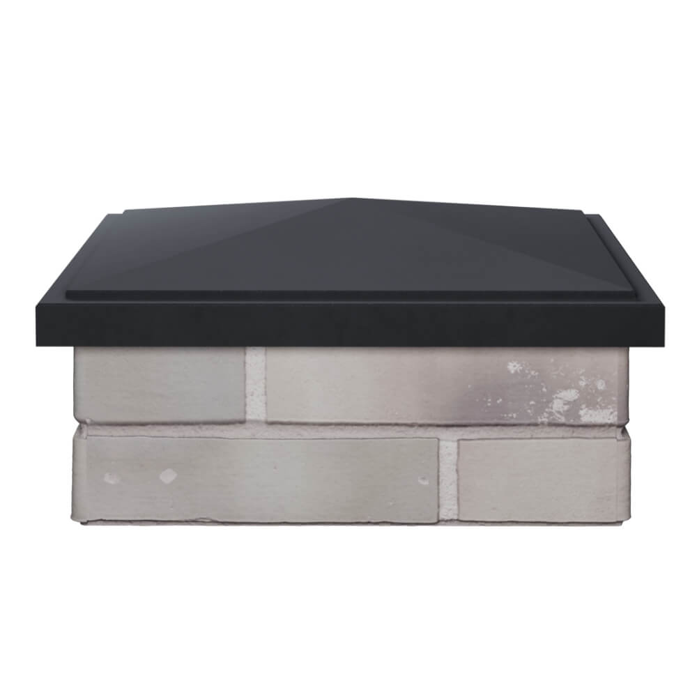 Колпак Zking БонаМоно Серый на столб 1.5х1.5 кирпича (385х385, 400х400мм) Северск фото