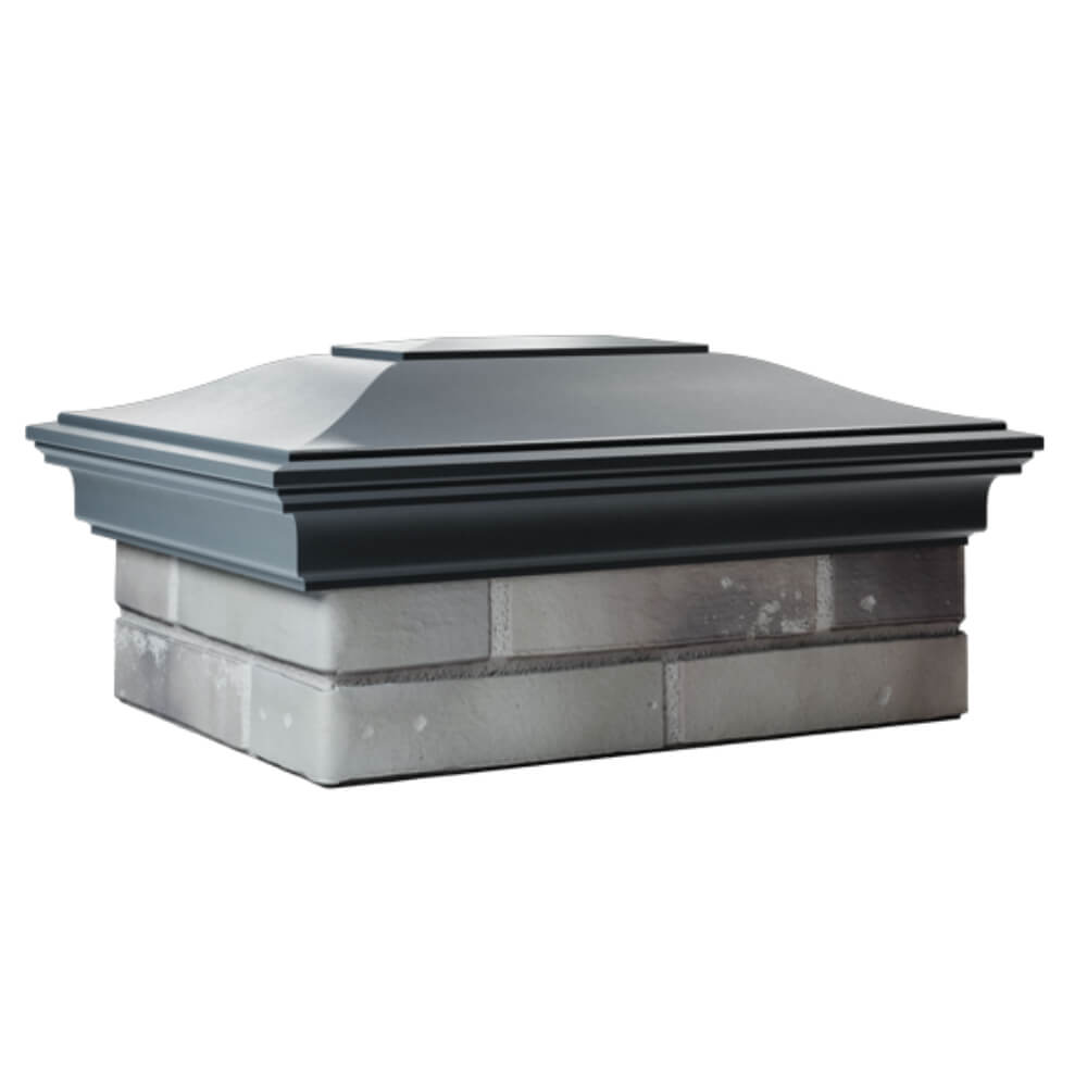 Колпак Zking Монблан Серый на столб 2х1.5 кирпича (515х385мм) в Северске фото