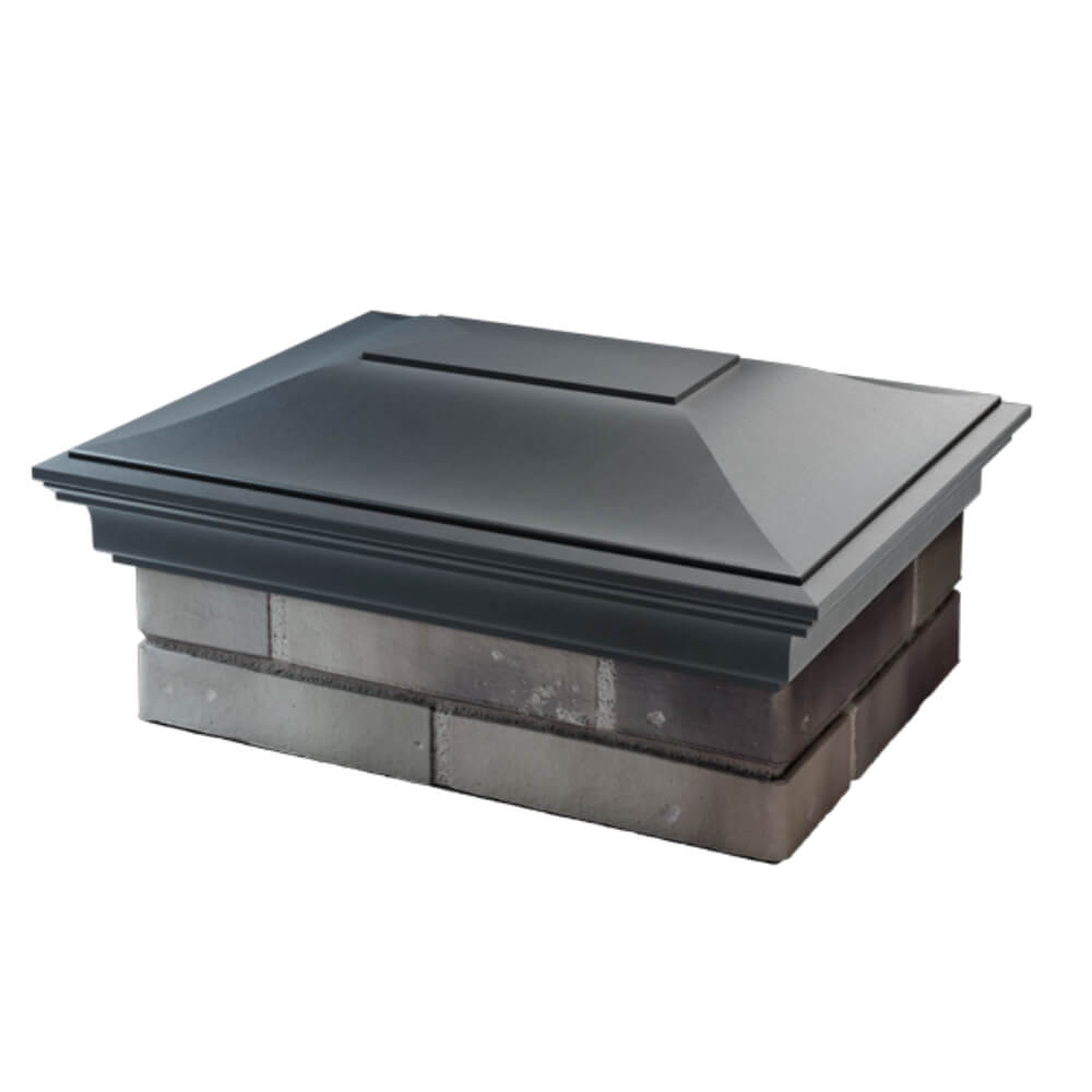 Колпак Zking Монблан Серый на столб 2х1.5 кирпича (515х385мм) в Северске фото