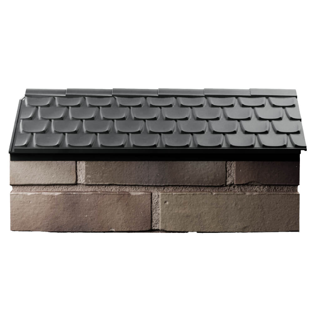 Парапет Zking Эльбрус Серый с посадкой на 1 кирпич (255мм) в Северске фото