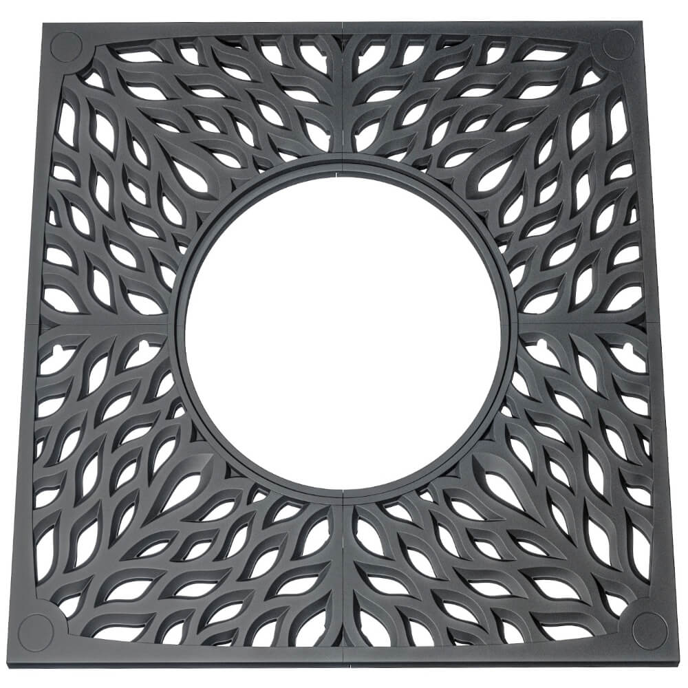 Приствольная решетка для дерева ZKING CRUST 2х2м Черная Северск фото