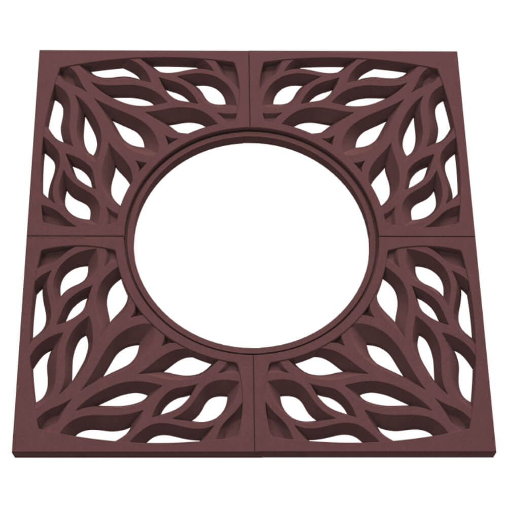 Приствольная решетка для дерева ZKING CRUST 1.2х1.2м Коричневая в Северске фото