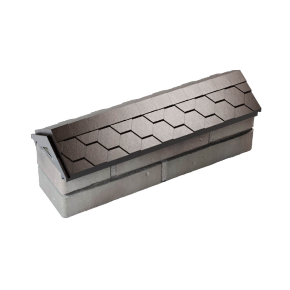 Парапет Zking Эверест Коричневый с посадкой на 0.5 кирпича (130мм) в Северске фото