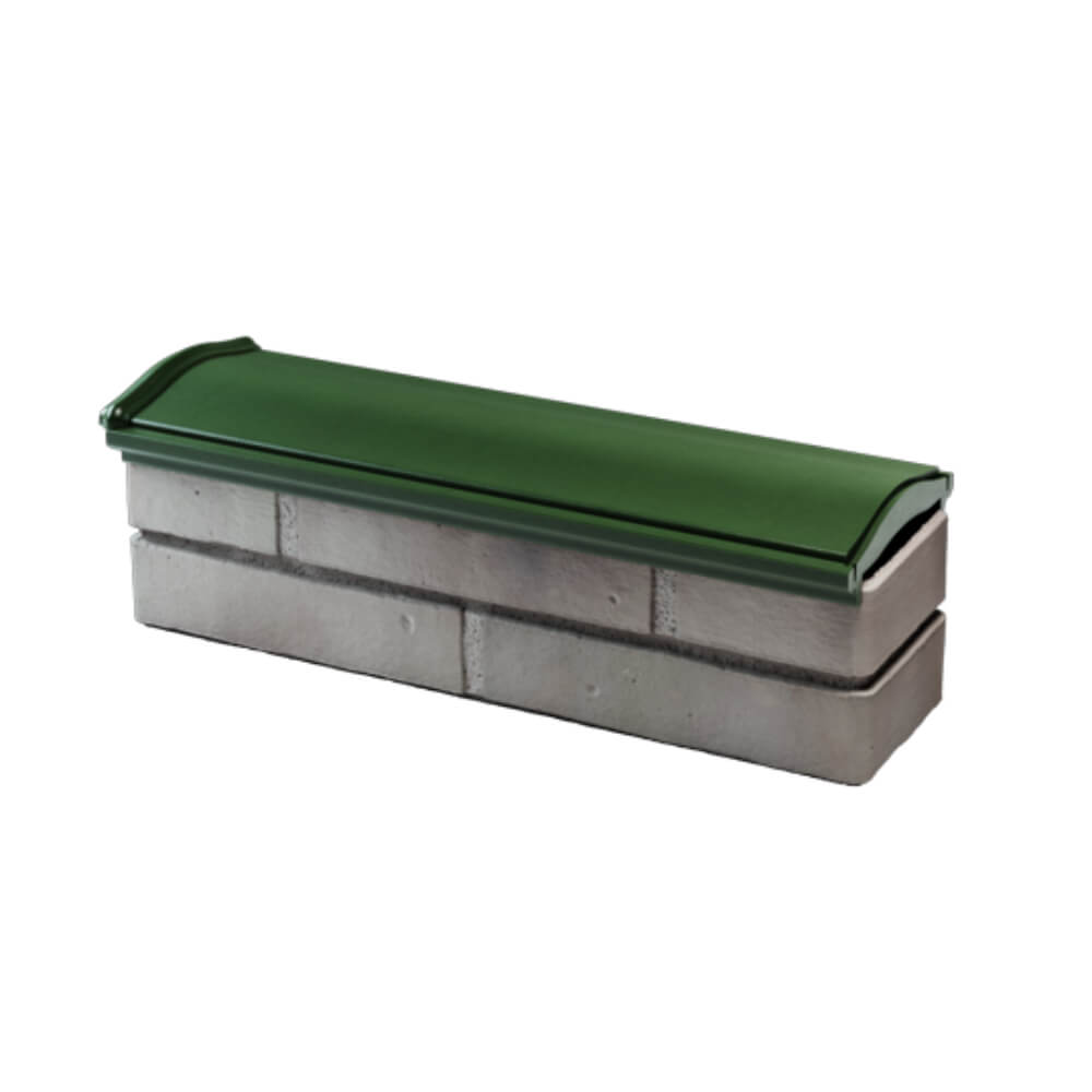 Парапет Zking Монблан Зеленый посадка на 0.5 кирпича (130мм) в Северске фото