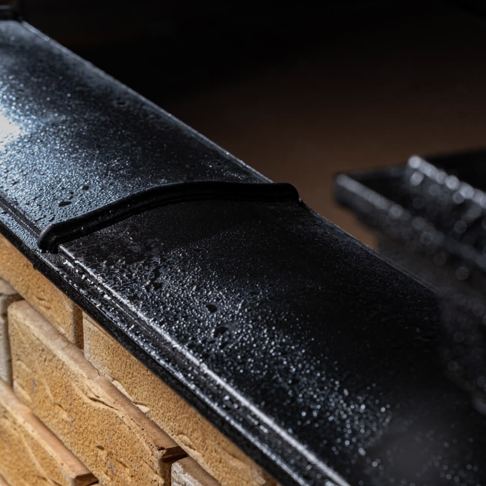 Парапет Zking Монблан Черный посадка на 0.5 кирпича (130мм) в Северске фото