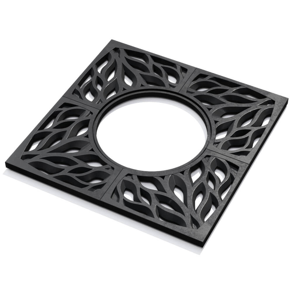 Приствольная решетка для дерева ZKING CRUST 1.2х1.2м Черная в Северске фото