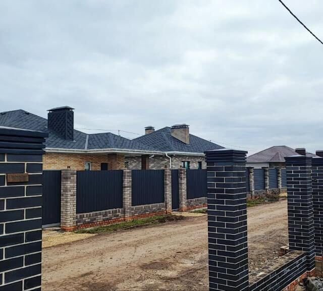 Колпак Zking Бона ХайТек Серый на столб 1.5х1.5 кирпича (385х385мм) в Северске фото