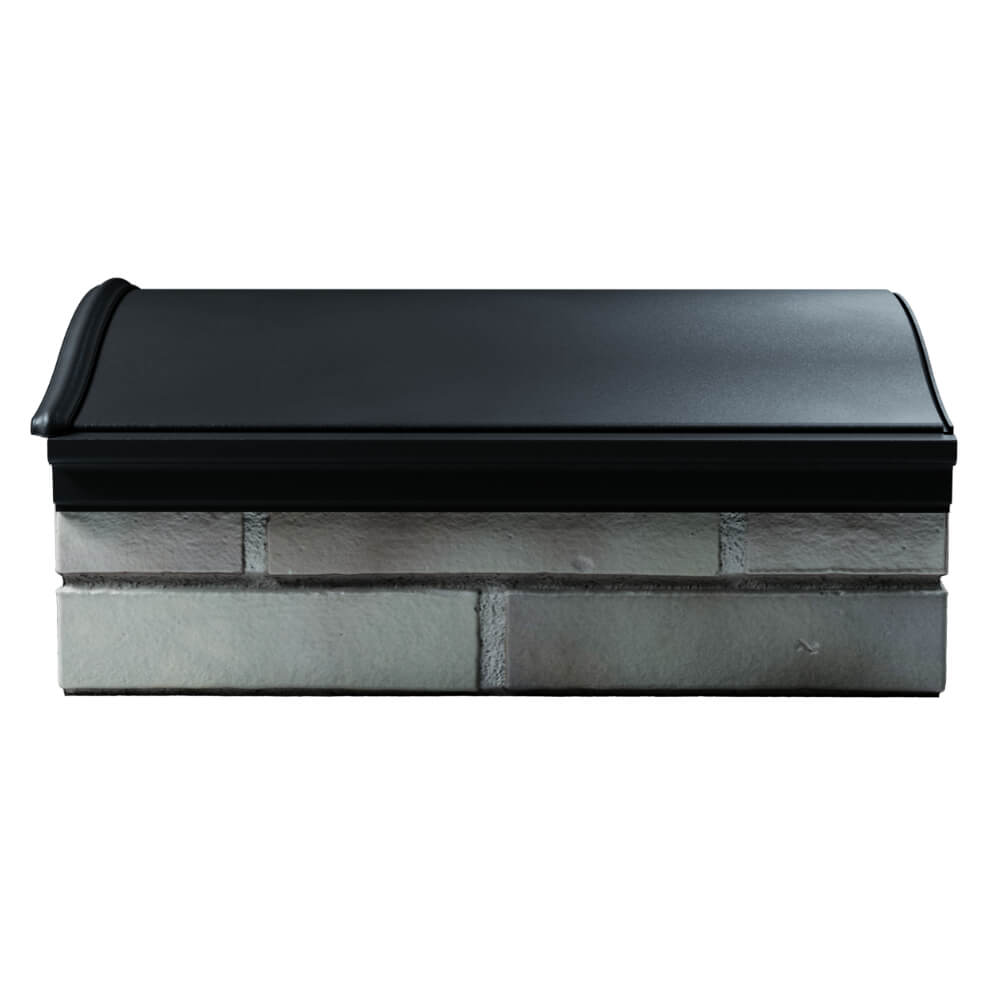 Парапет Zking Монблан Черный посадка на 1.5 кирпича (355/385мм) в Северске фото