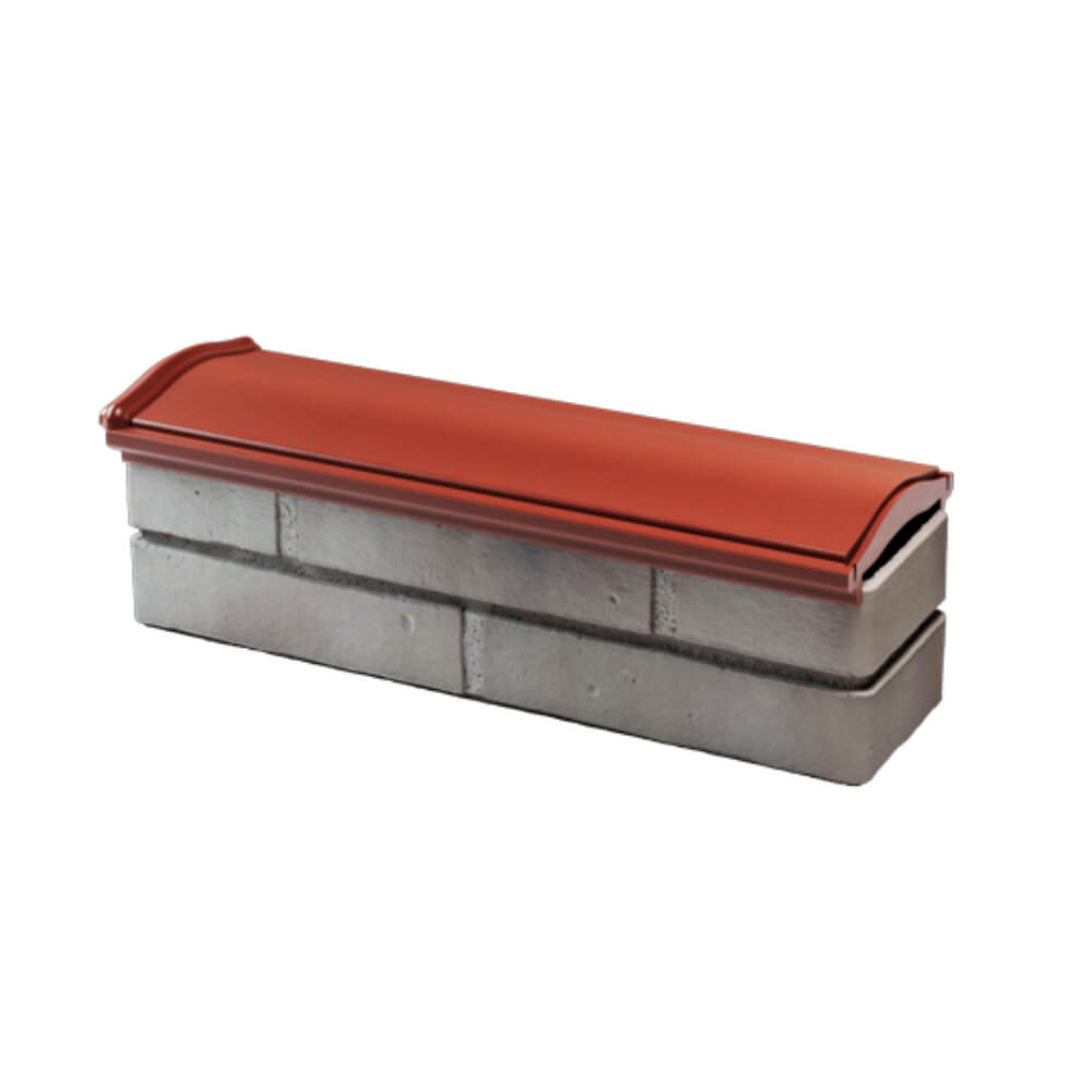 Парапет Zking Монблан Красный посадка на 0.5 кирпича (130мм) в Северске фото