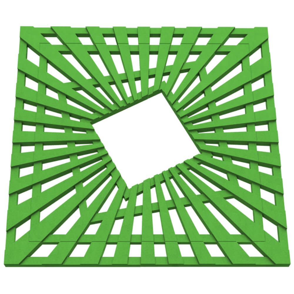 Приствольная решетка для дерева ZKING ATMOSPHERE 1.2х1.2м Зеленая в Северске фото