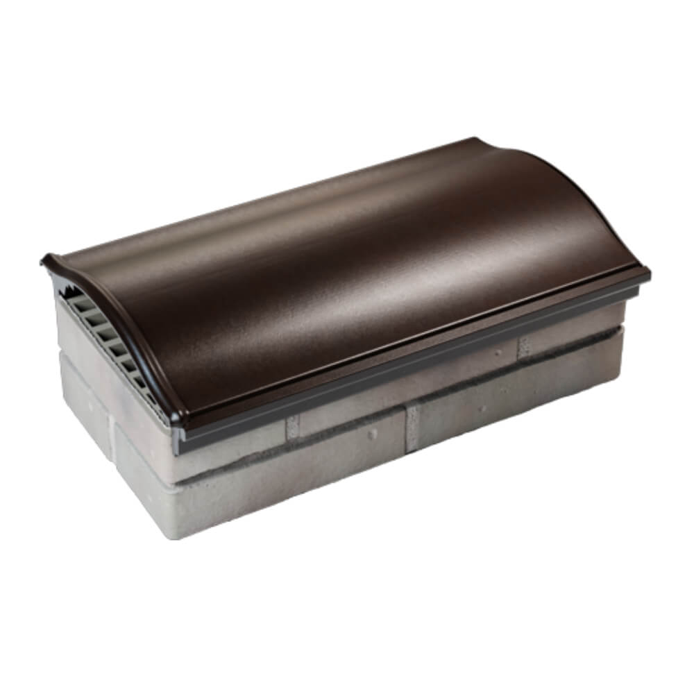 Парапет Zking Монблан Коричневый посадка на 1 кирпич (200/225/255мм) в Северске фото