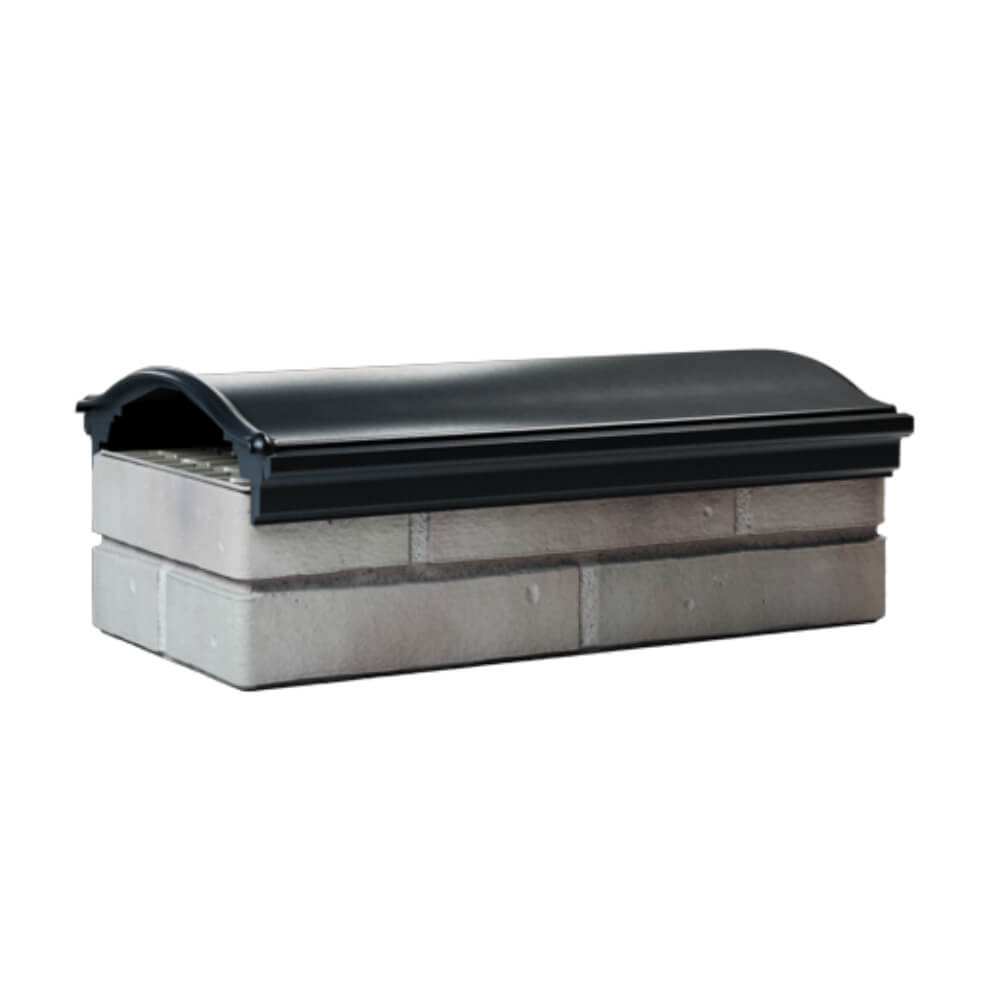 Парапет Zking Монблан Черный посадка на 1 кирпич (200/225/255мм) Северск фото