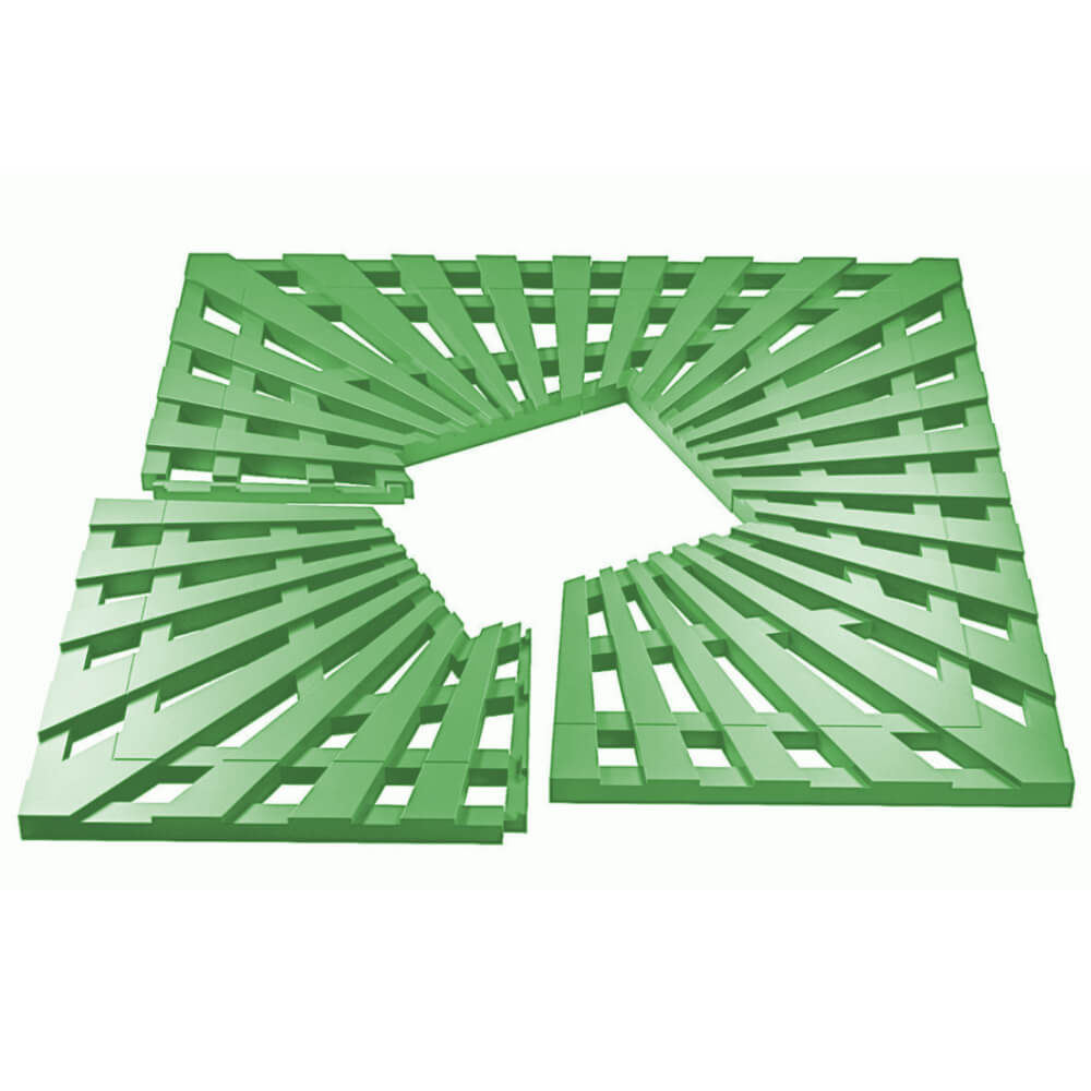 Приствольная решетка для дерева ZKING ATMOSPHERE 1.2х1.2м Зеленая в Северске фото