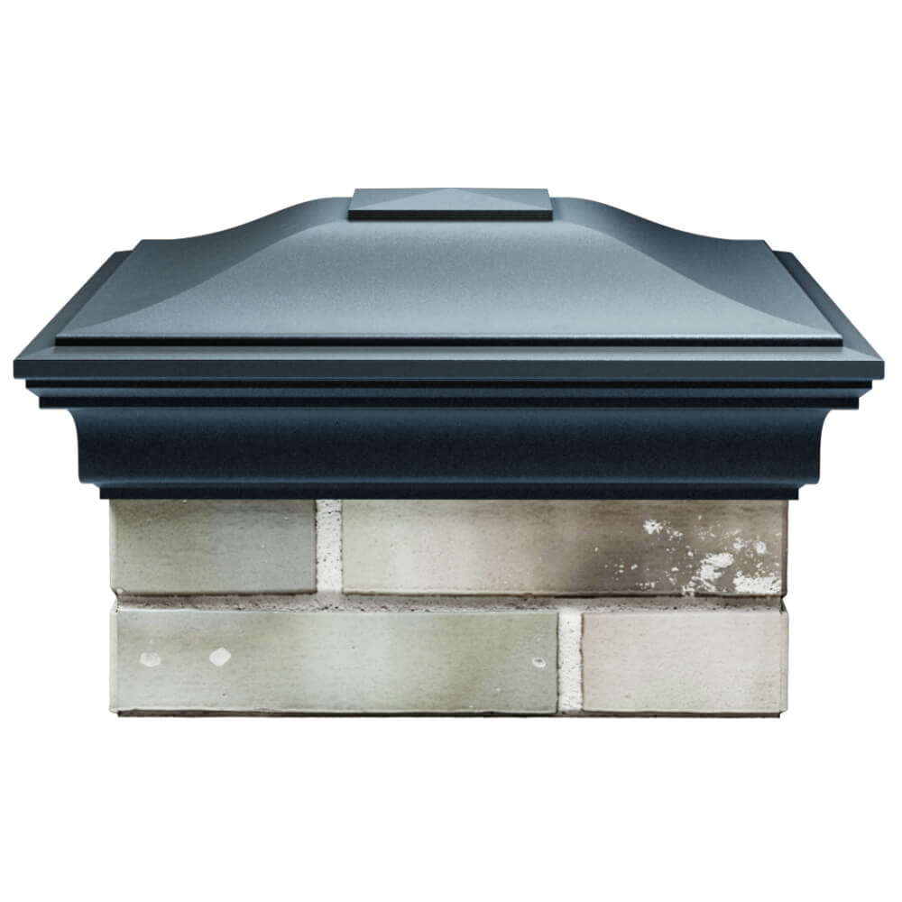 Колпак Zking Монблан Серый на столб 1.5х1.5 кирпича (385х385мм) Северск фото