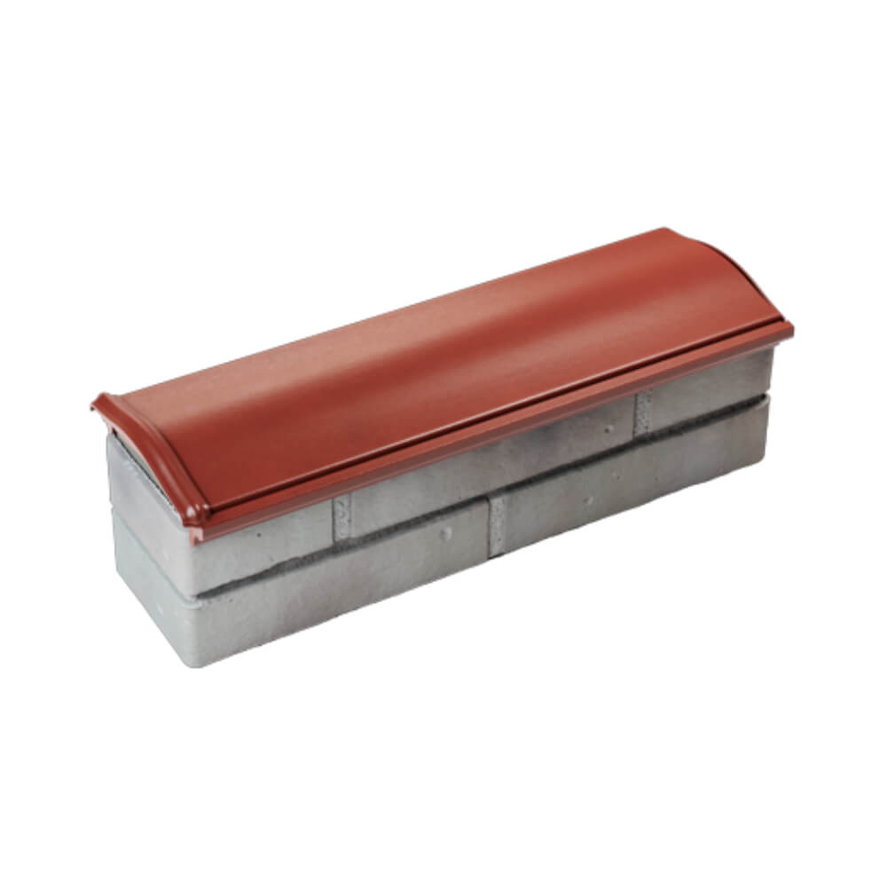 Парапет Zking Монблан Красный посадка на 0.5 кирпича (130мм) в Северске фото