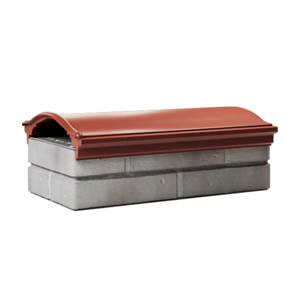 Парапет Zking Монблан Красный посадка на 1 кирпич (200/225/255мм) Северск фото