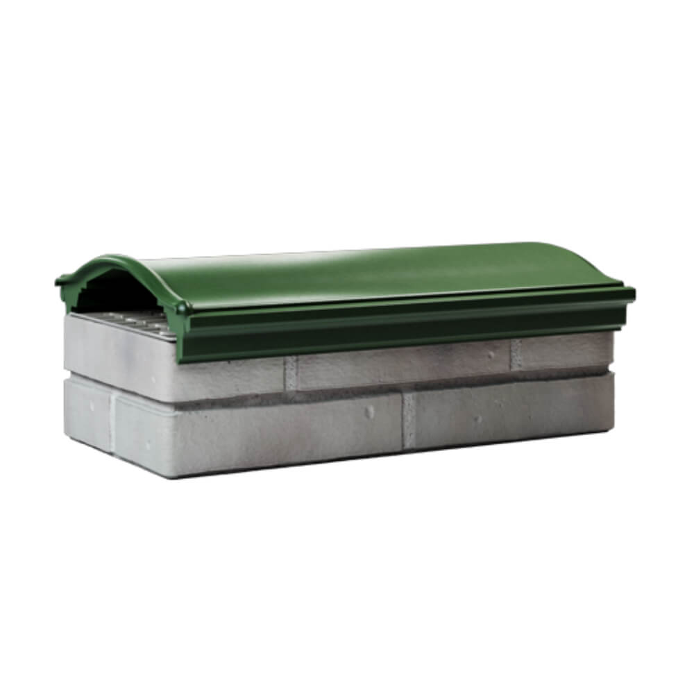 Парапет Zking Монблан Зеленый посадка на 1 кирпич (200/225/255мм) Северск фото