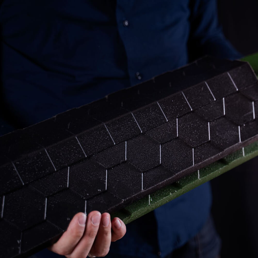 Парапет Zking Эверест Черный с посадкой на 1 кирпич (200/225/255мм) в Северске фото