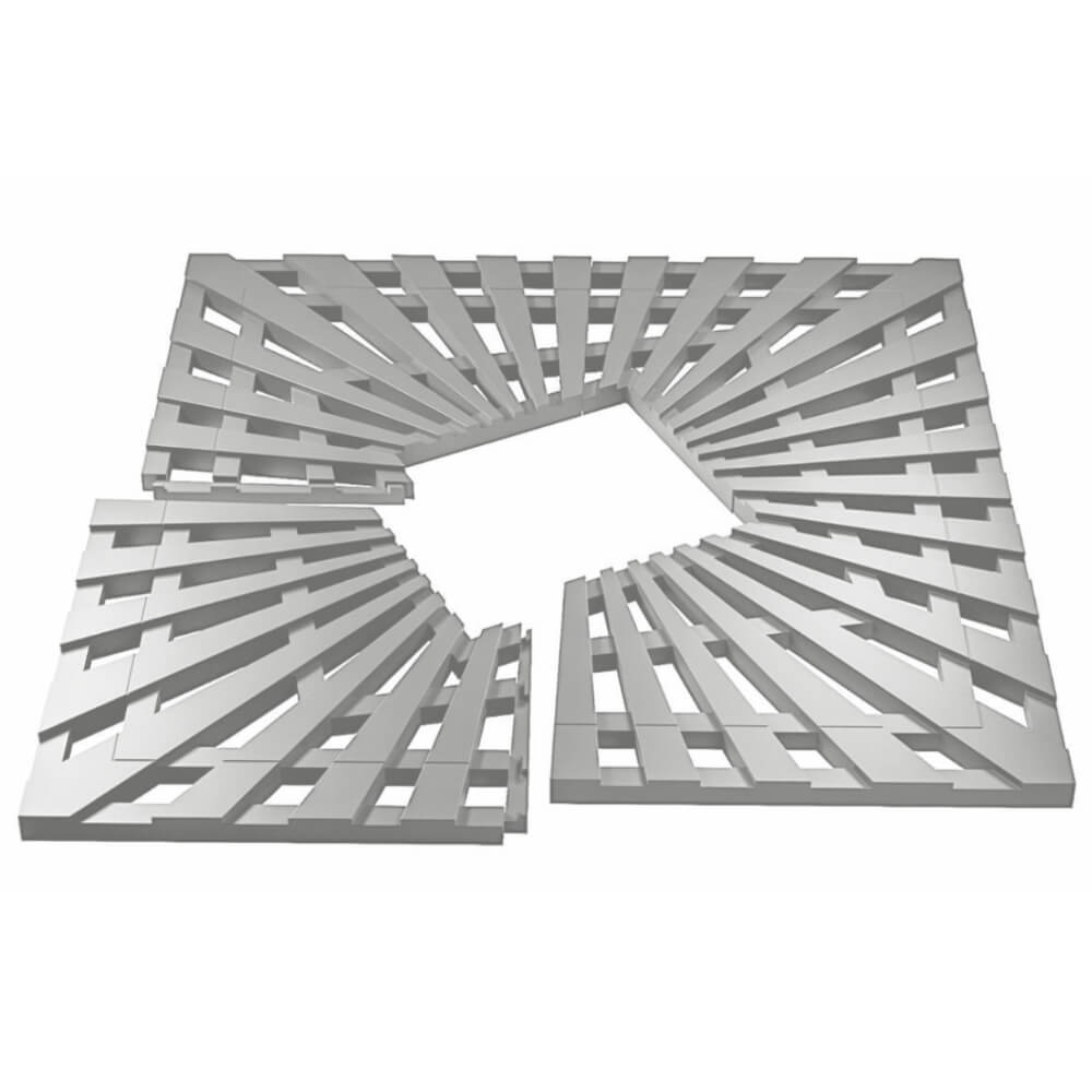 Приствольная решетка для дерева ZKING ATMOSPHERE 1.2х1.2м Бежевая в Северске фото