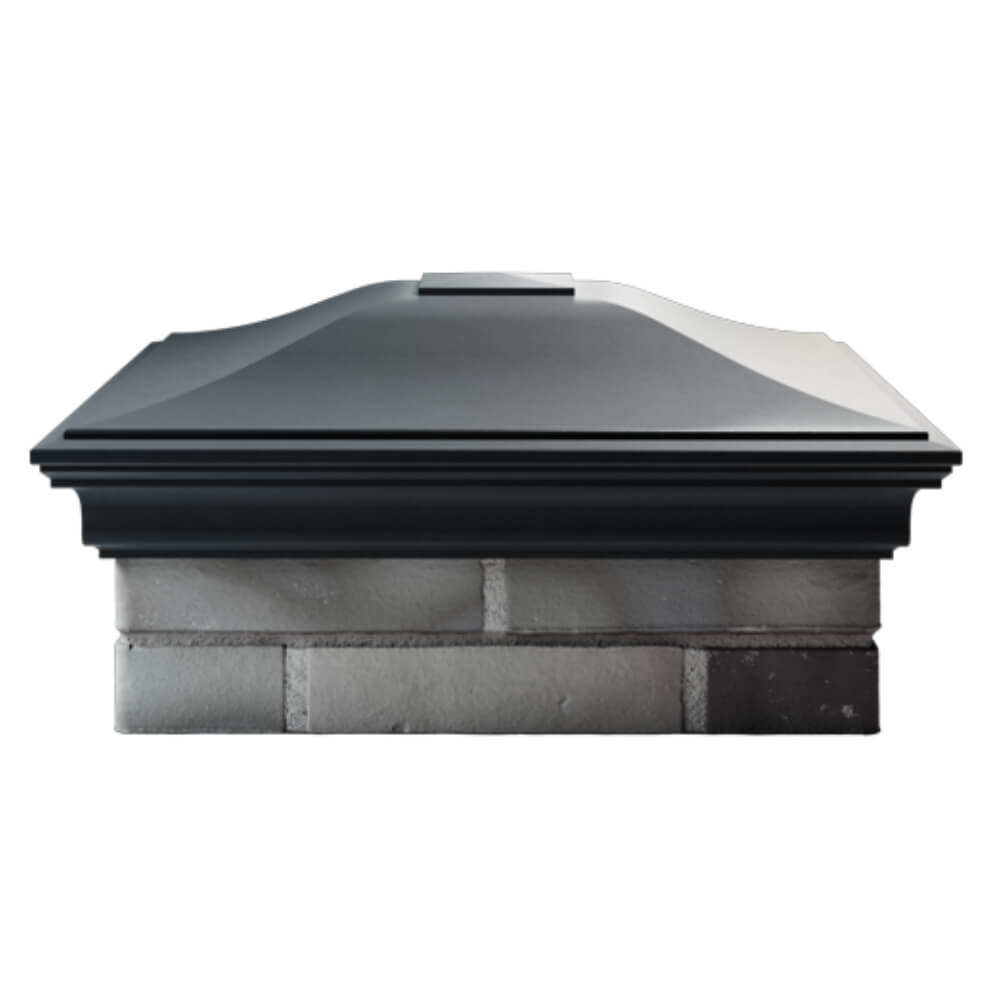 Колпак Zking Монблан Серый на столб 2х2 кирпича (515х515мм) в Северске фото
