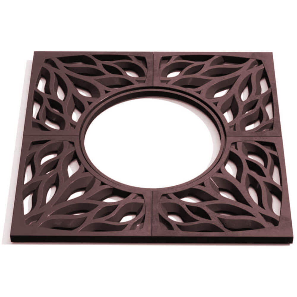 Приствольная решетка для дерева ZKING CRUST 1.2х1.2м Коричневая Северск фото