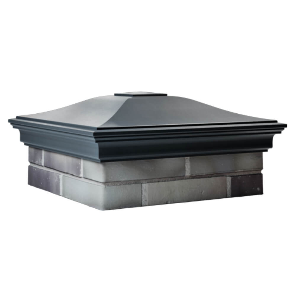 Колпак Zking Монблан Серый на столб 2х2 кирпича (515х515мм) в Северске фото