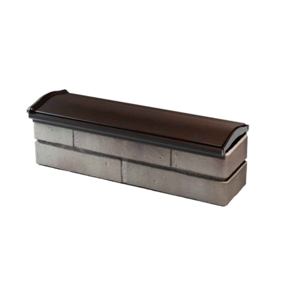 Парапет Zking Монблан Коричневый посадка на 0.5 кирпича (130мм) в Северске фото