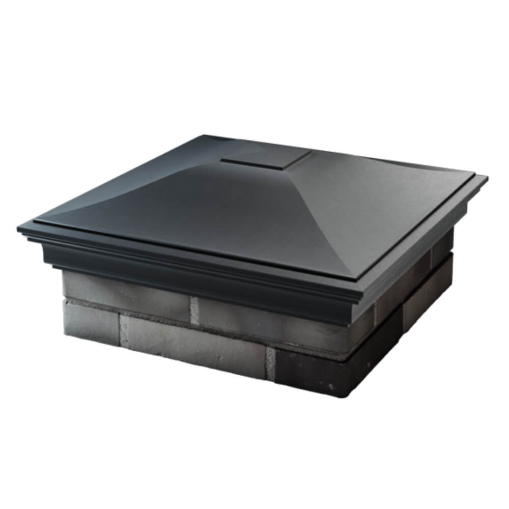 Колпак Zking Монблан Серый на столб 2х2 кирпича (515х515мм) в Северске фото