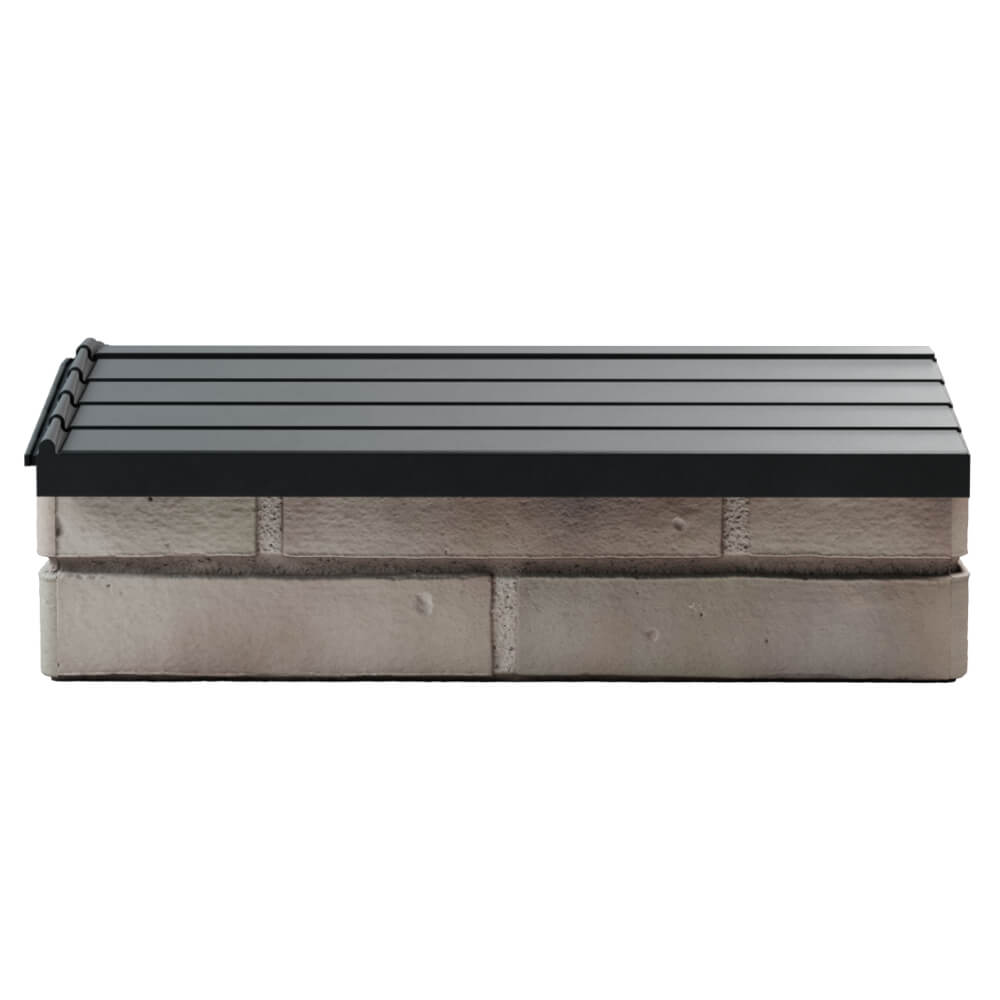 Парапет Zking Бона ХайТек Серый с посадкой на 1 кирпич (200/225/255мм) в Северске фото