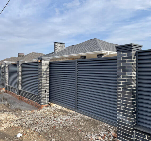 Колпак Zking Бона ХайТек Серый на столб 1.5х1.5 кирпича (385х385мм) в Северске фото