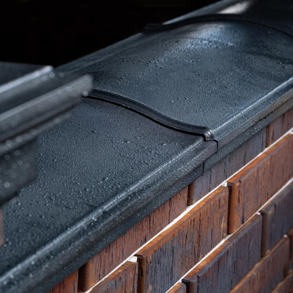 Парапет Zking Монблан Черный посадка на 0.5 кирпича (130мм) в Северске фото