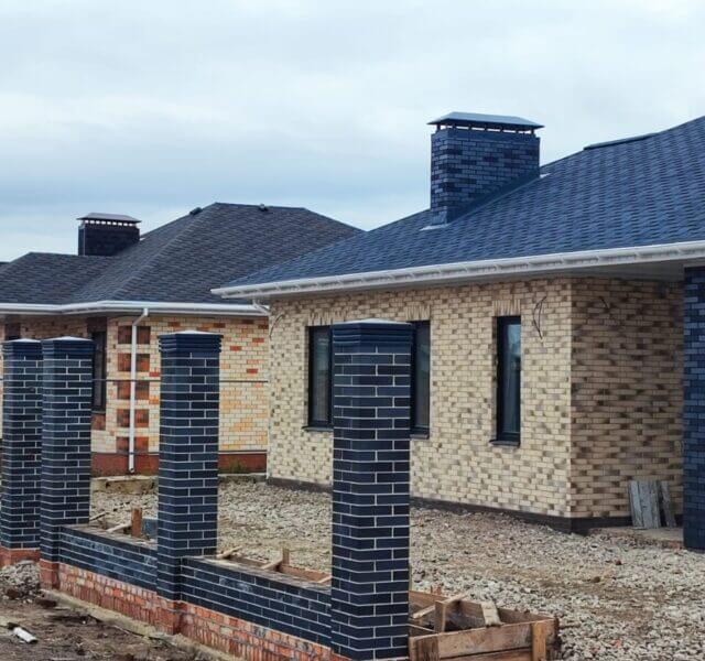 Колпак Zking Бона ХайТек Серый на столб 1.5х1.5 кирпича (385х385мм) в Северске фото