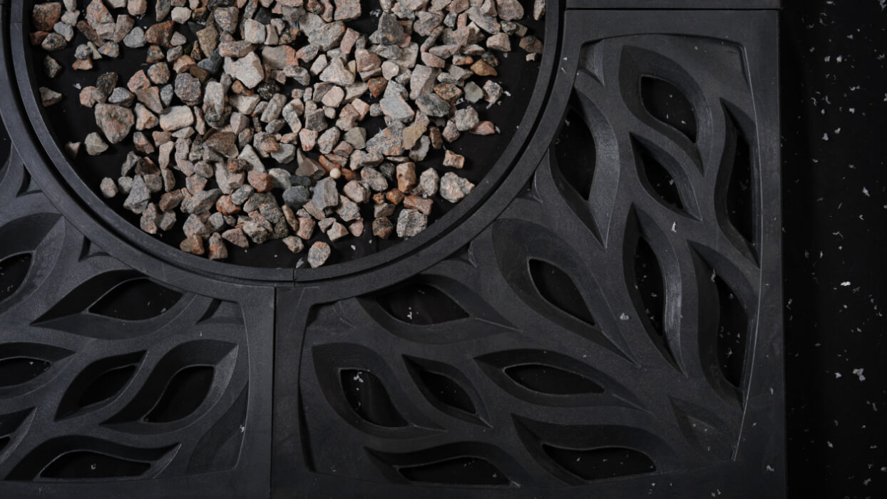 Приствольная решетка для дерева ZKING CRUST 1.2х1.2м Черная в Северске фото